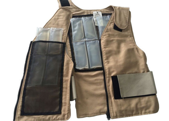 Жилет PCM Unisex Breathable хлопко-бумажной ткани охлаждая